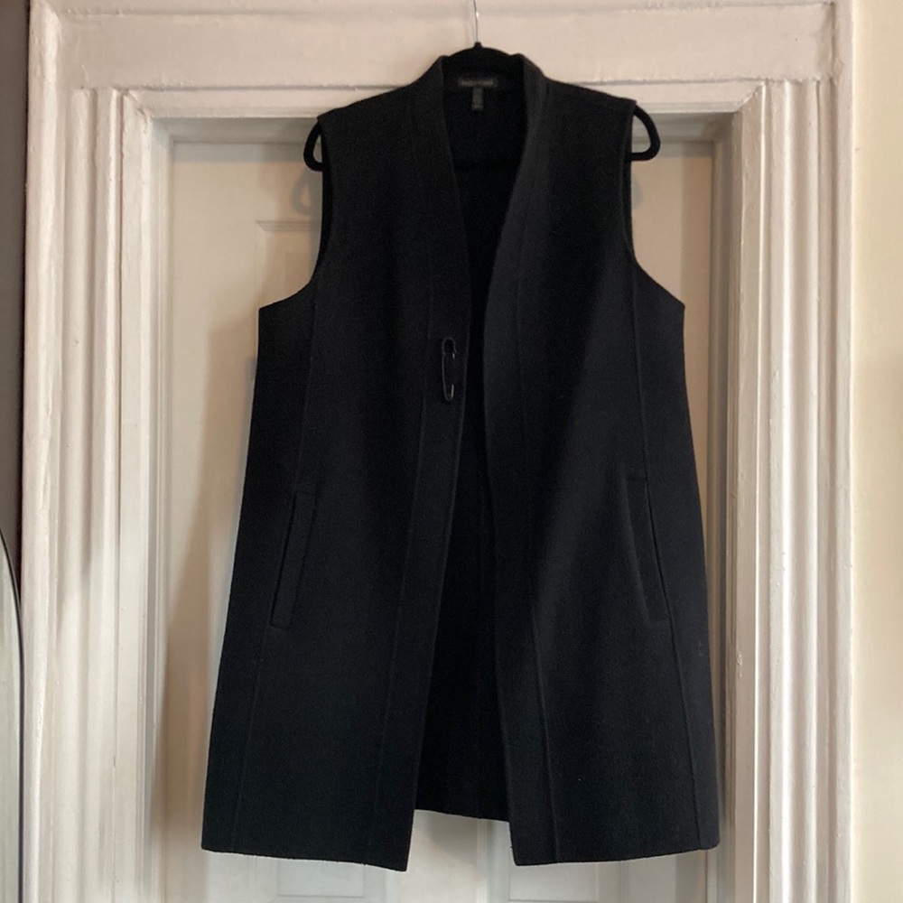 Boiled wool vest Eileen Fisher M
